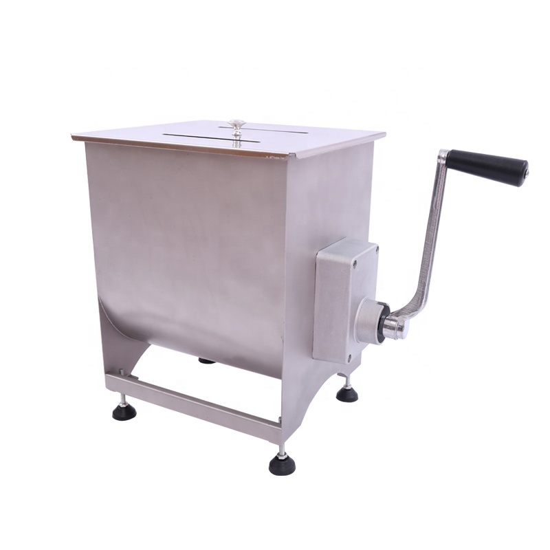 meat mixer 20 pound or 44LBS manual or electric meat paddle mixer