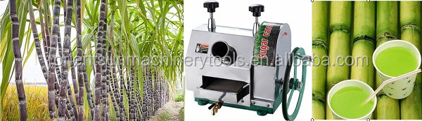 manual sugar can juicer machine sugarcane juice machine