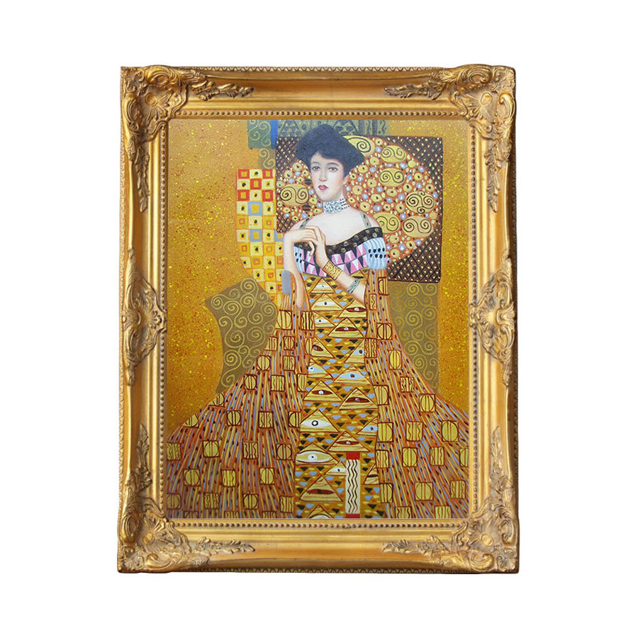 The kiss by Gustav Klimt canvas handmade oil Painting Boy and Girl Paintings Reproduction By Skilled Painters