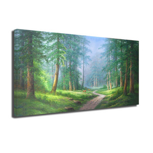 Original Art Hot Sale Modern Living Room Decor Hand-Painted Forest on Canvas for Home Decorations