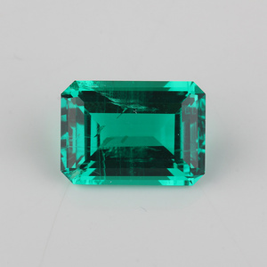 Starsgem Lab Created Emerald Stone Emerald Cut Hydrothermal Emerald Colombian Green Lab grown Gemstone