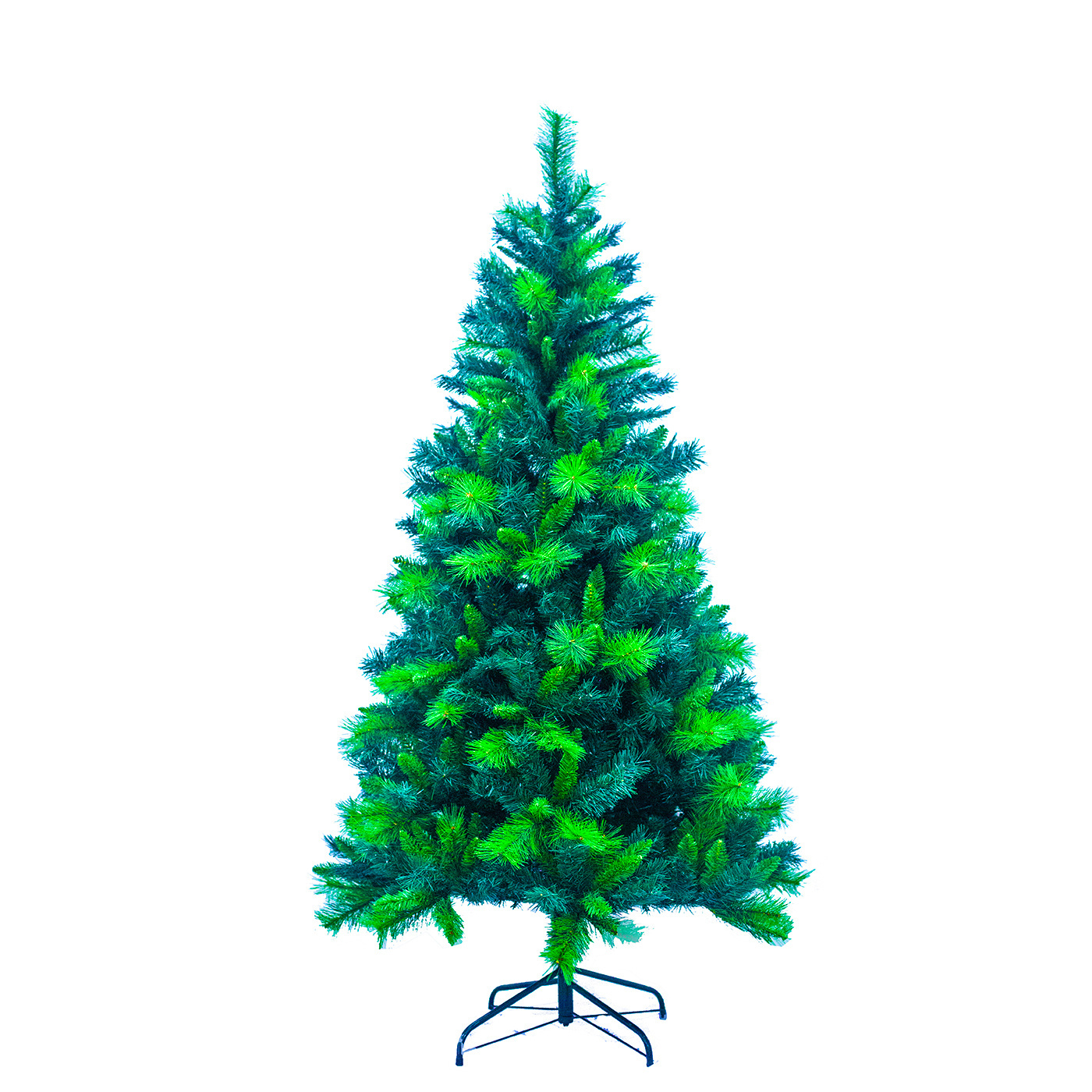 LED Artificial Christmas Tree arbol de navidad PE PVC Mixed With Warm White Lights For X-mas Decoration