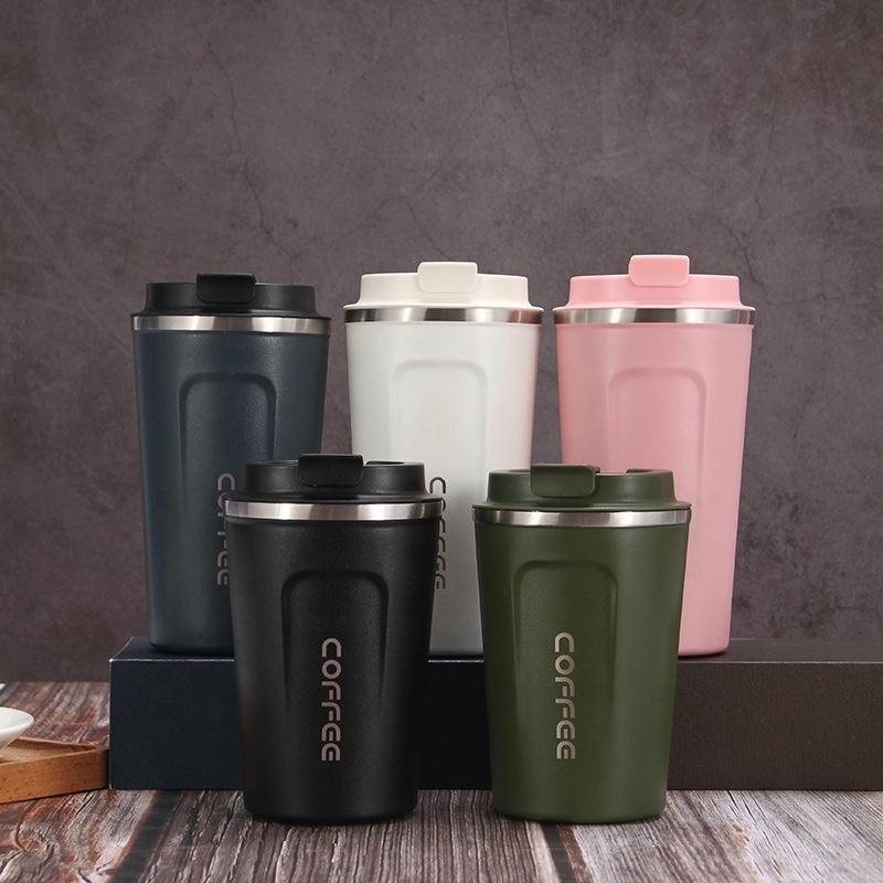 Wholesale Customized 380ml 510ml stainless steel water bottle display vacuum smart coffee travel mug tumbler cup