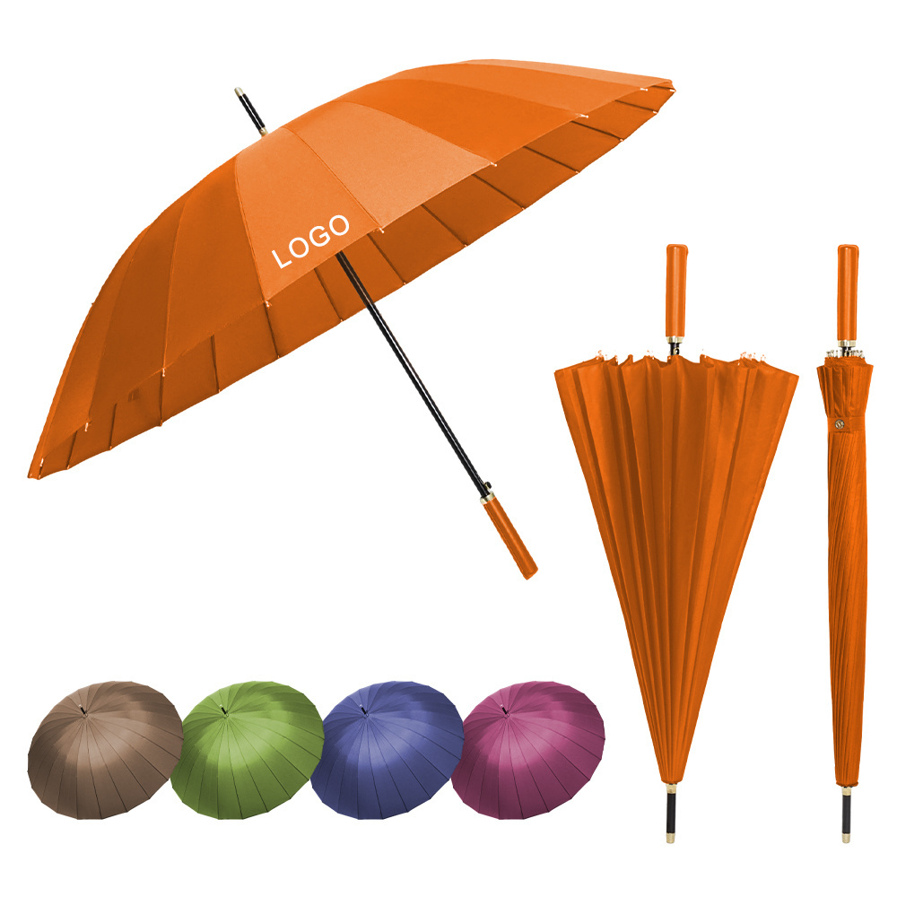 Hight Quality Extra Large Golf Umbrellas Windproof Double Canopy Double Layer Golf Umbrella for the rain