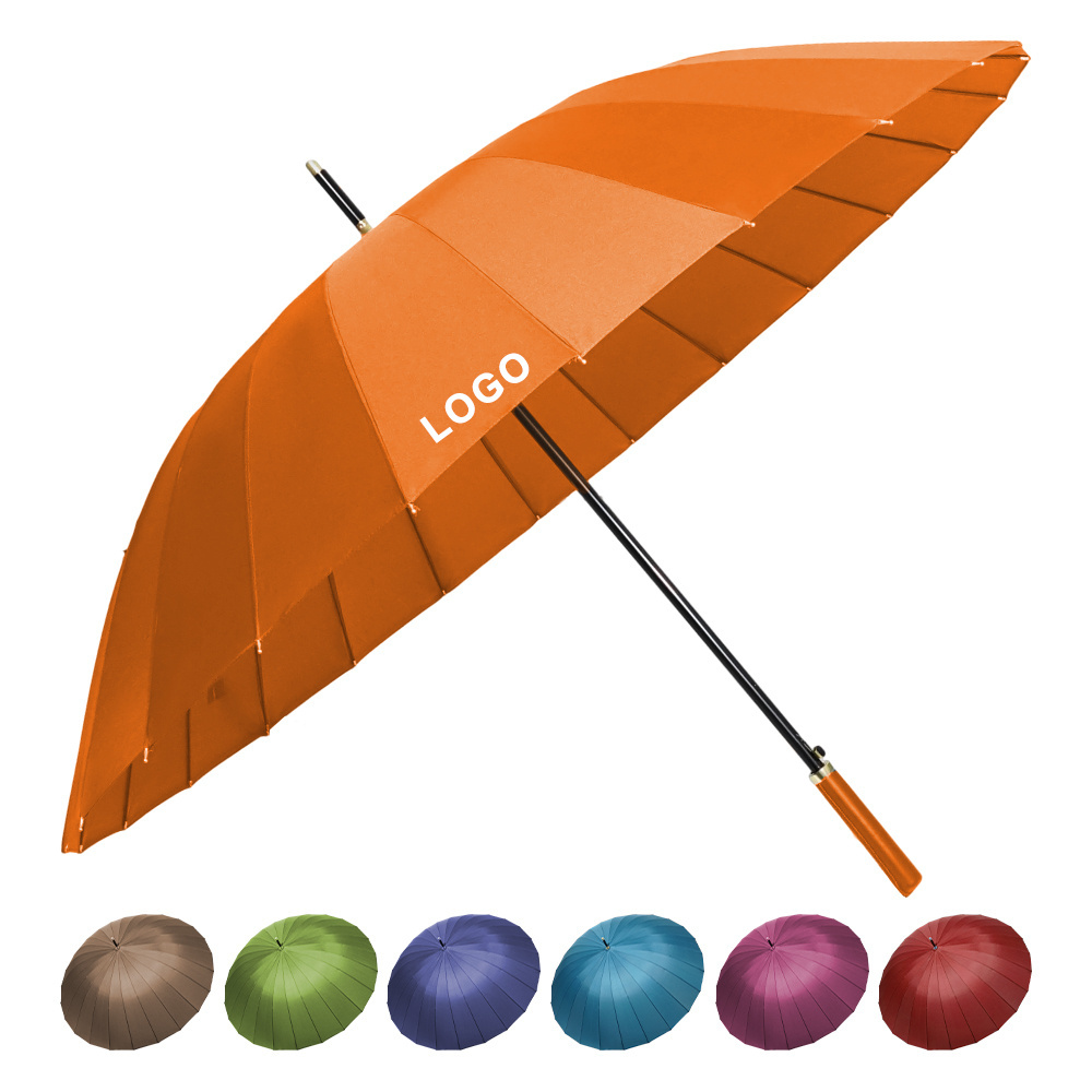 Hight Quality Extra Large Golf Umbrellas Windproof Double Canopy Double Layer Golf Umbrella for the rain