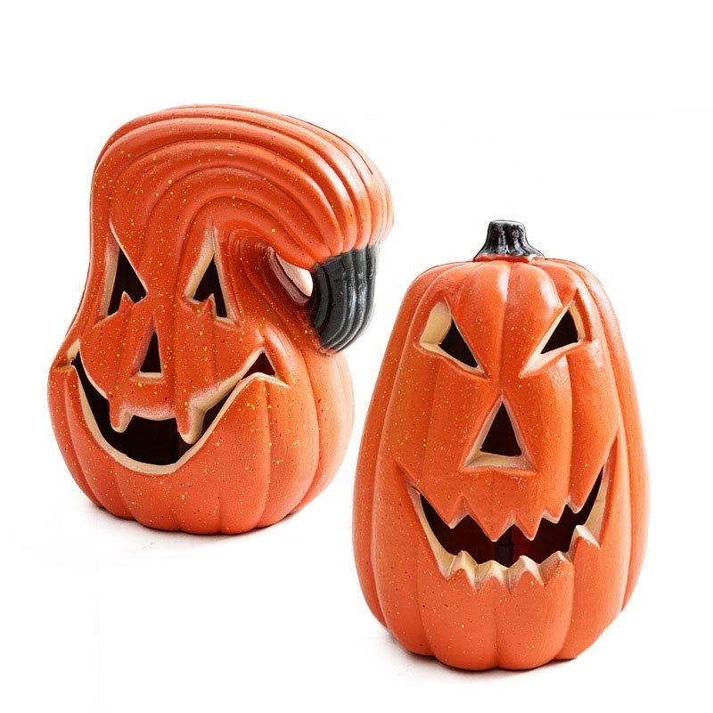 Halloween Indoor Outdoor Decoration Props Pumpkin Lantern Halloween LED Iumination Fun Park Decorations Pumpkin Lantern for Sale