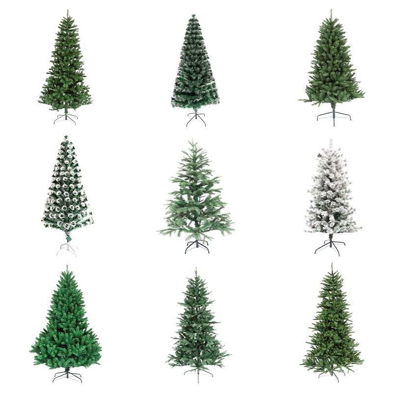 Classic Collapsible Pop Up 3D Decoration Real Look Artificial Xmas Trees For Holiday Display