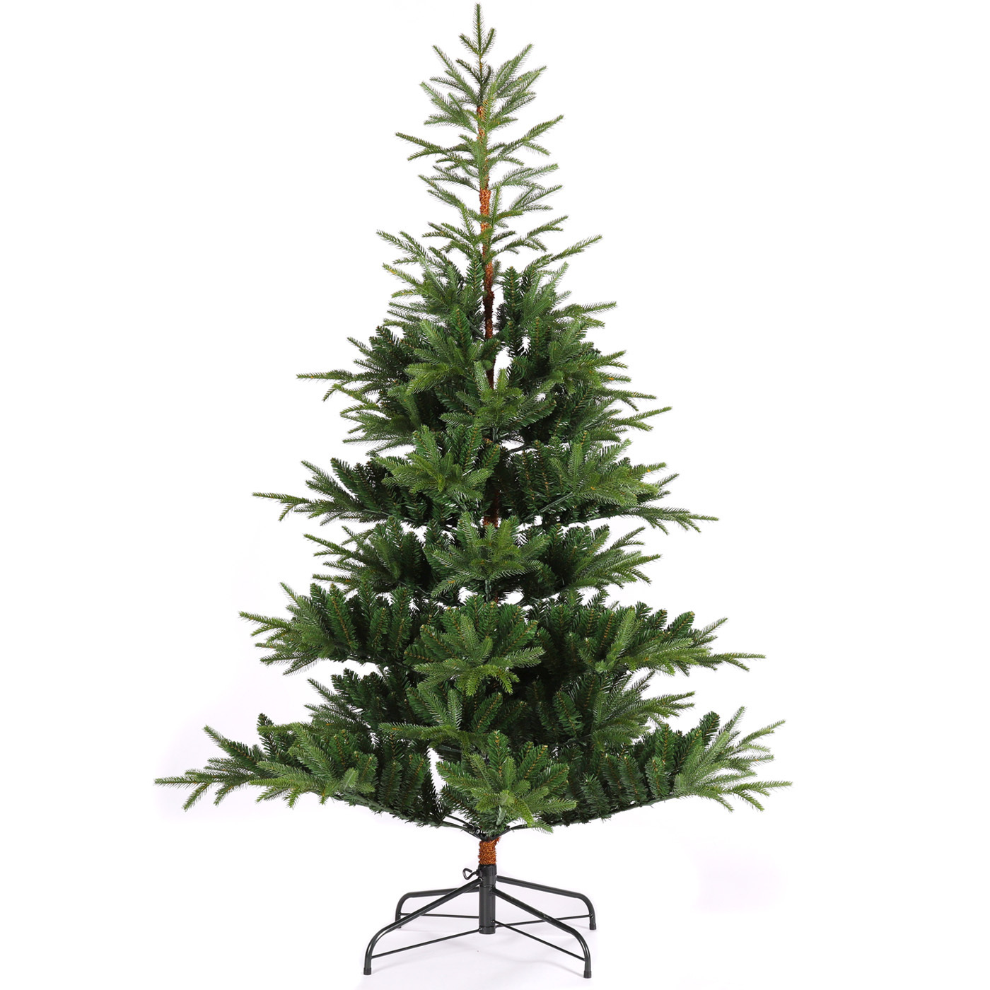 Luxury 6FT Prelit Artificial smart christmas tree xmas tree PE decorative christmas trees