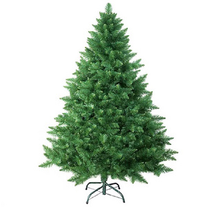 LED Artificial Christmas Tree arbol de navidad PE PVC Mixed With Warm White Lights For X-mas Decoration