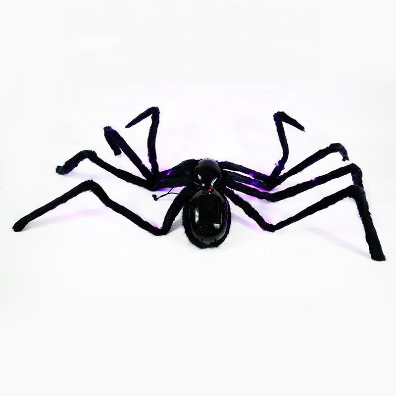 Moving Creepy Web For Halloween Decorations Giant Toy Large Halloween Inflatable Spider For Halloween