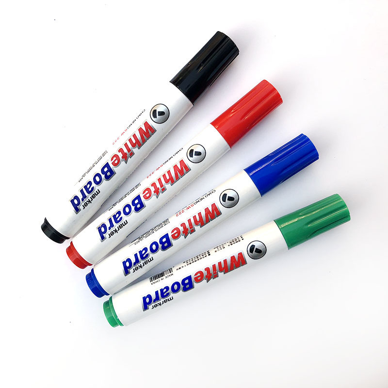 Classic And Durable Dry Erase Markers 4 Colors Custom Black Markers Set whiteboard White Board Marker