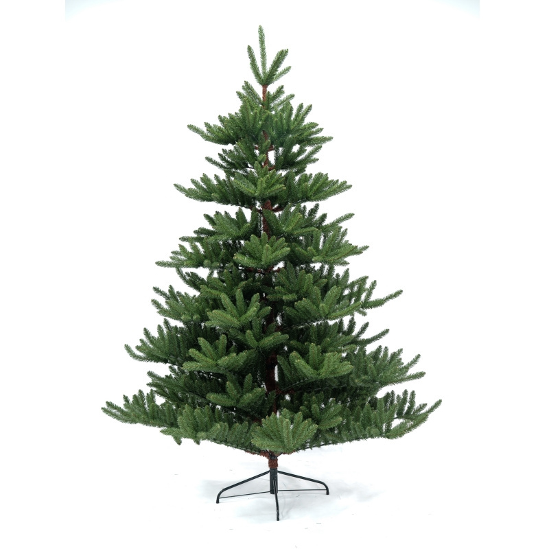 2024 High Quality Artificial Hot-Sale PE PVC Green Christmas Tree 50cm 180cm 210cm 240cm Full PE decorative christmas trees