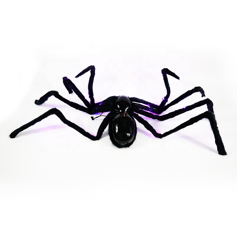 Moving Creepy Web For Halloween Decorations Giant Toy Large Halloween Inflatable Spider For Halloween