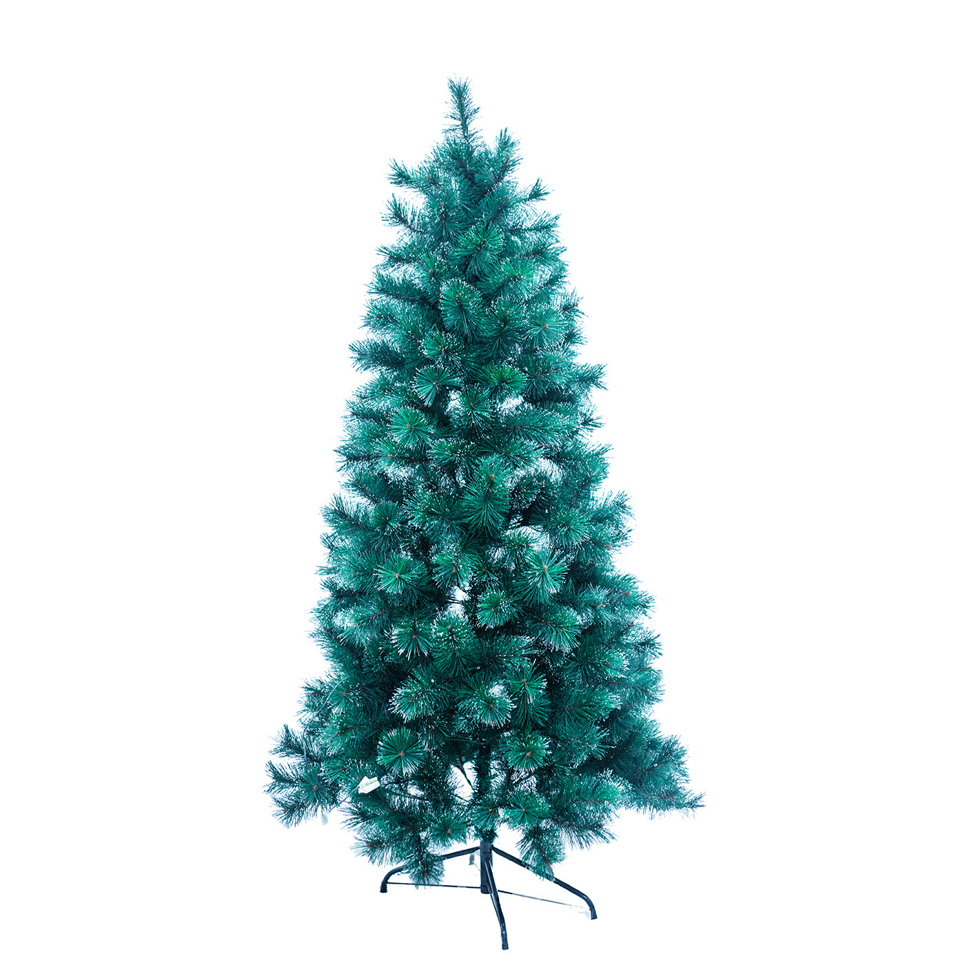 LED Artificial Christmas Tree arbol de navidad PE PVC Mixed With Warm White Lights For X-mas Decoration