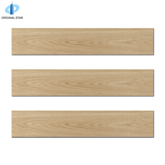 Wooden Look Ceramic Wood Floor And Wall Tile Series Tans Wood Tiles For Floor Size 150X800 OSHA8073