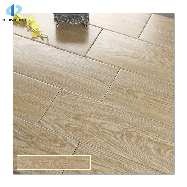 Wooden Look Ceramic Wood Floor And Wall Tile Series Tans Wood Tiles For Floor Size 150X800 OSHA8073