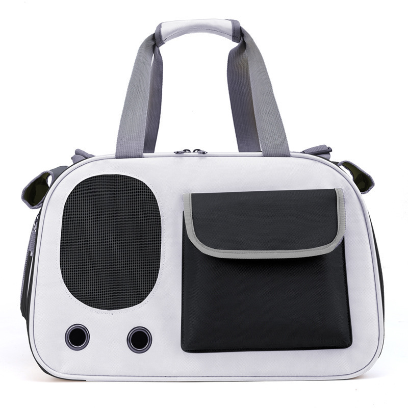 Cat Carrier for Large Cats 20 lbs,Medium Cats Under 25 lbs,2 Cats and Small Dogs with Unique Side Bag,Top Load Pet Carrier