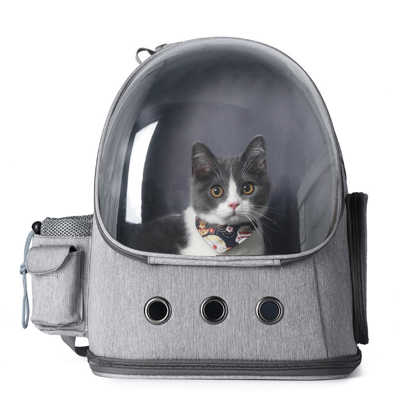 Large Pet Carrier Backpack, Bubble Backpack Carrier for Fat Cats and Puppies,Airline-Approved