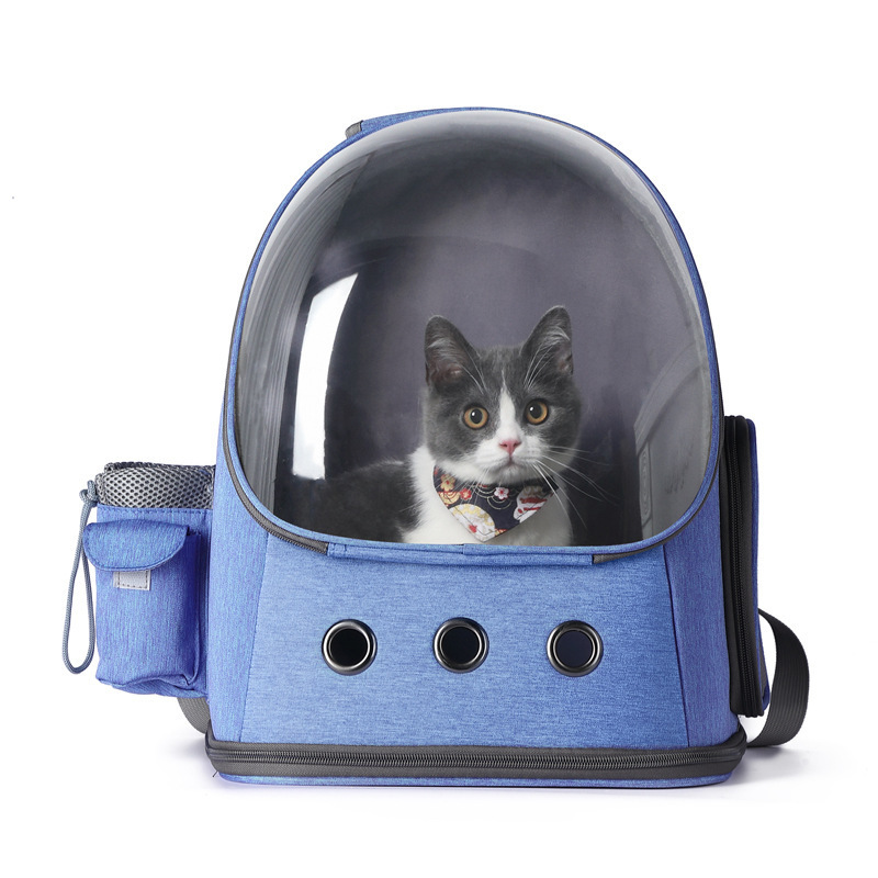 Large Pet Carrier Backpack, Bubble Backpack Carrier for Fat Cats and Puppies,Airline-Approved