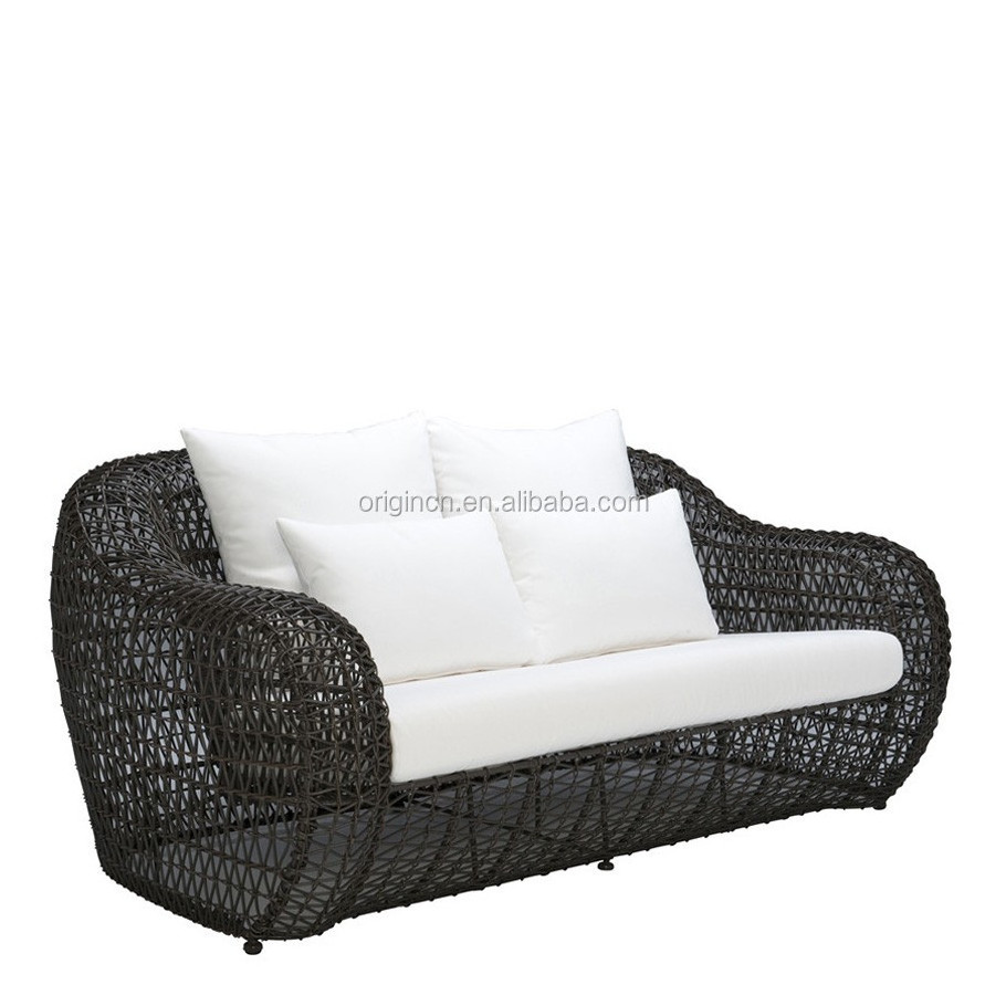 Unique Modern Design Outdoor Plastic Rattan Cane Sofa Furniture Wicker Birds Nest Chairs