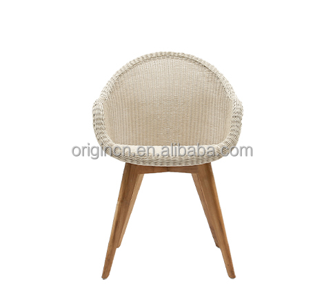 Modern style premium and refined single wicker chair high quality rattan patio furniture