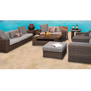 New Style Deep Seating Cozy Mainstay Patio Garden Outdoor Furniture Leisure Rattan Chairs Sofa Set