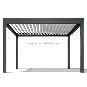 High quality best choice outdoor using canopy aluminium brilliant louver roof pergola