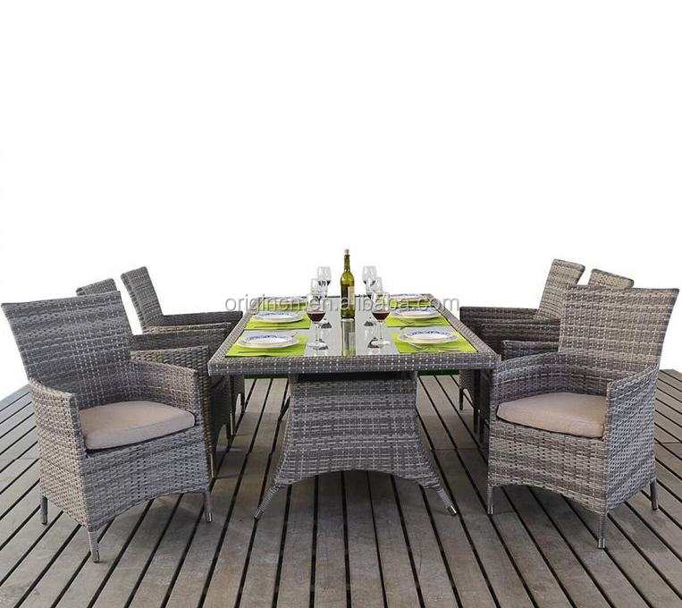 Modern Outdoor Chair Outdoor Furniture Rattan Restaurant Dining Table Chairs Set