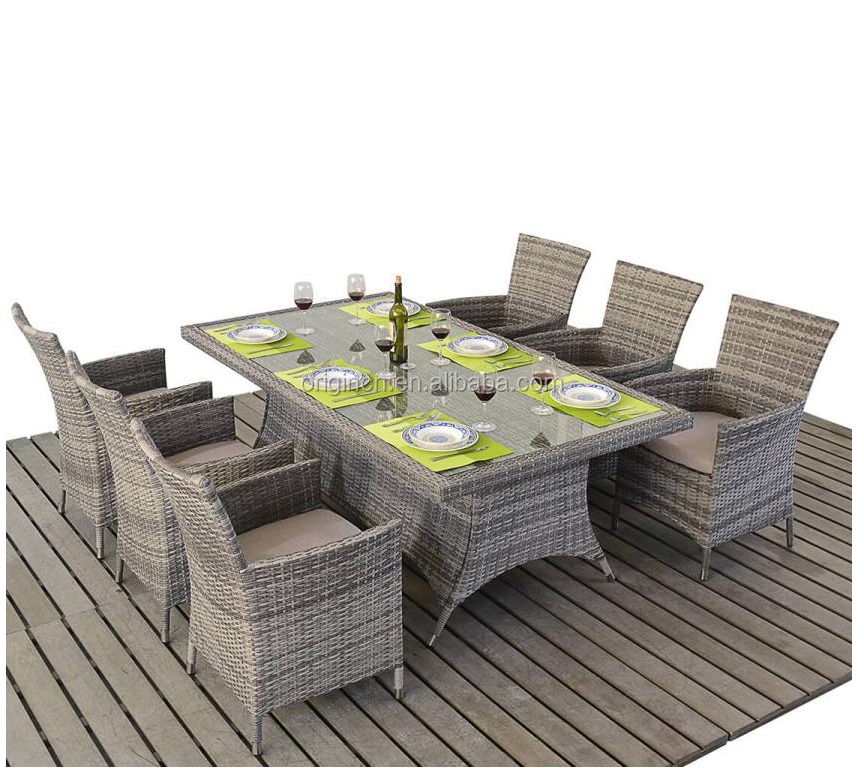 Modern Outdoor Chair Outdoor Furniture Rattan Restaurant Dining Table Chairs Set