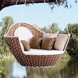 Distinctive Fazenda Garden Outdoor Furniture Hanging Sun Chair Rattan Lounge Swing