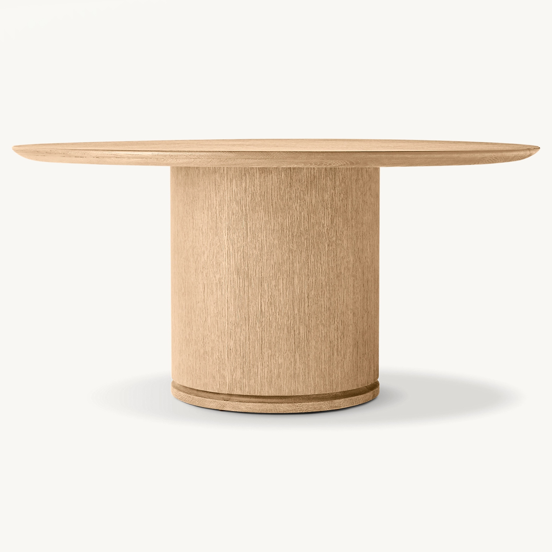 Modern Luxury Nordic Style Indoor Furniture Durable Solid Wood Round Dining Tables