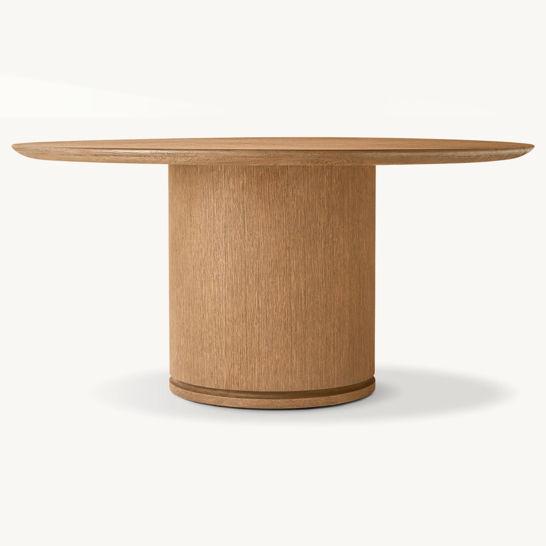 Modern Luxury Nordic Style Indoor Furniture Durable Solid Wood Round Dining Tables