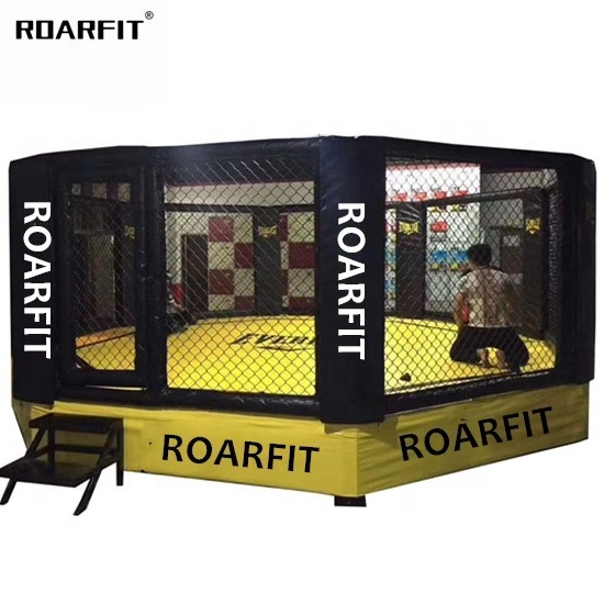 ROARFIT CHINA Professional Fighting Competition Equipment Machine Boxing Ring MMA Cage for Boxing Octagonal Cage Factory