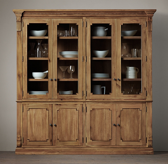 Modern Designs Cupboard Living Room Furniture Solid Oak Storage Building Handmade Wood Cupboards