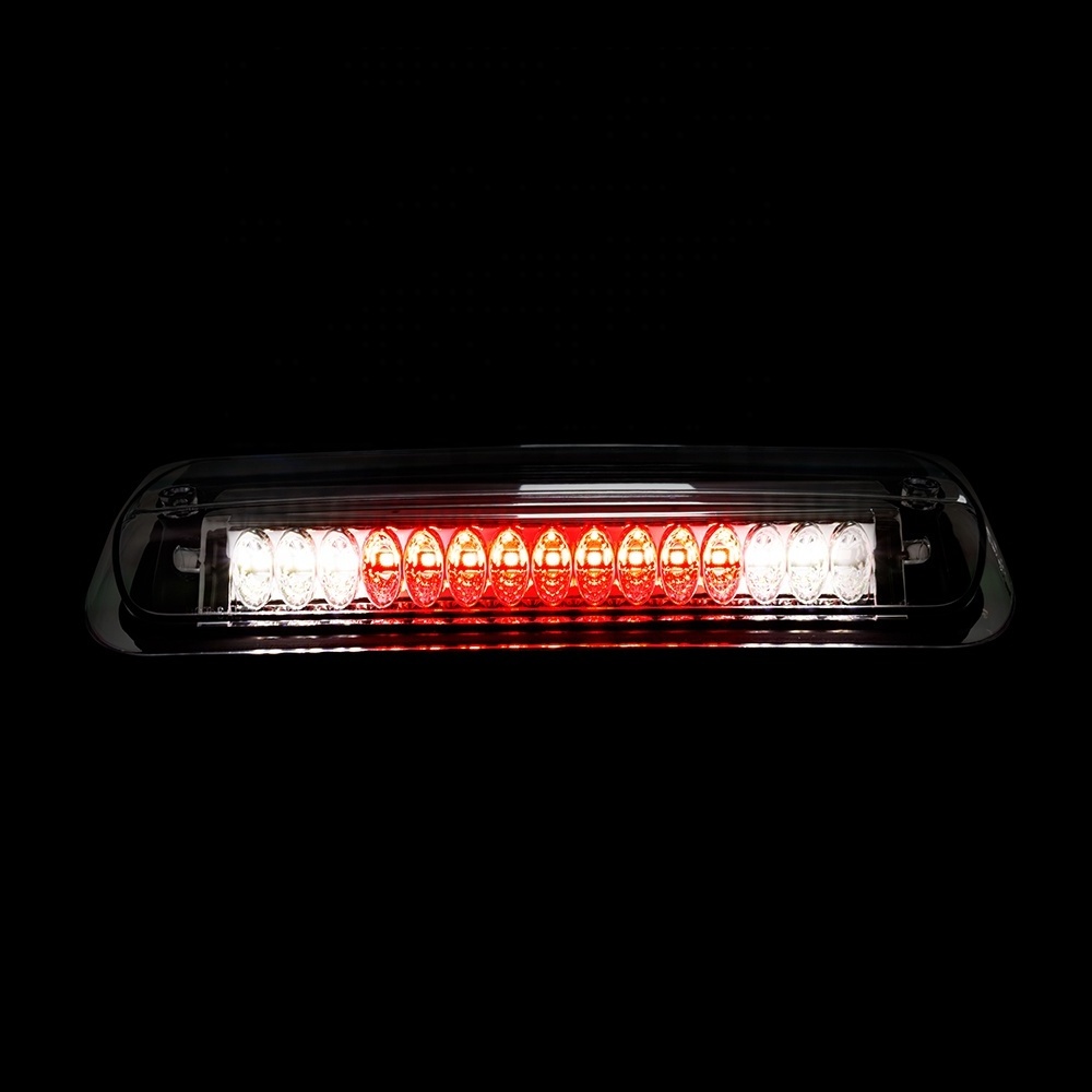 For Ford F-150 2004-2008 LED Third 3rd Brake Light   Center High Mount Stop Rear Cargo Lamp, Clear Lens