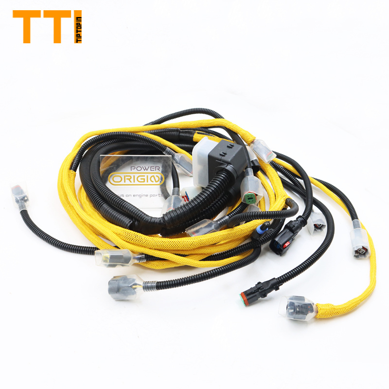 PC1250-8 Excavator 6245-81-9130 6240-81-5322 6240-81-5315 6240-81-9151 6D170 PC1250 Engine Harness ECU Wire Harness For Komatsu