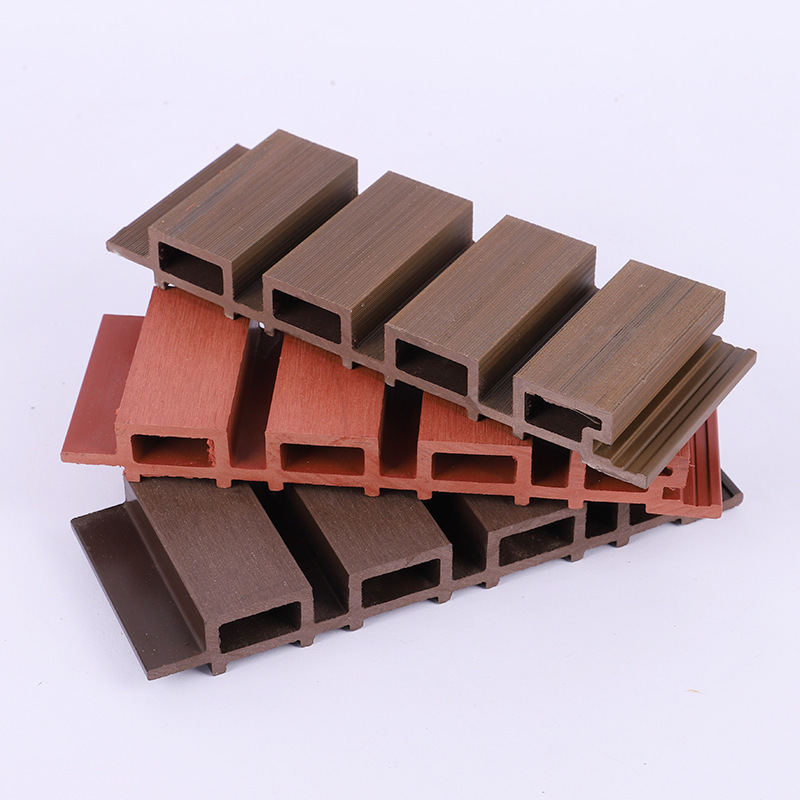 Decorative wooden wall boards system with siding better than PVC wall outdoor  wpc wall panel