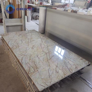 uv marble pvc marble sheet wall panels sheet pvc cladding boards for TV board