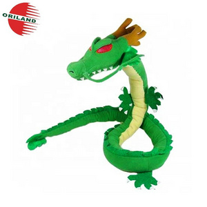 Customized green chinese dragon plush toy stuffed animal soft toys