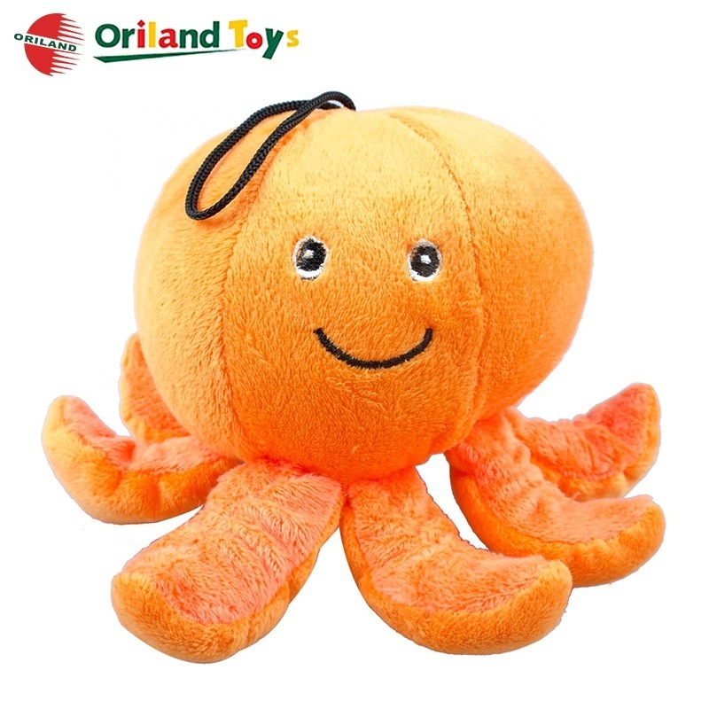 cute fat blue baby octopus soft plush stuffed toy sea animal