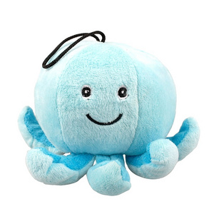 cute fat blue baby octopus soft plush stuffed toy sea animal