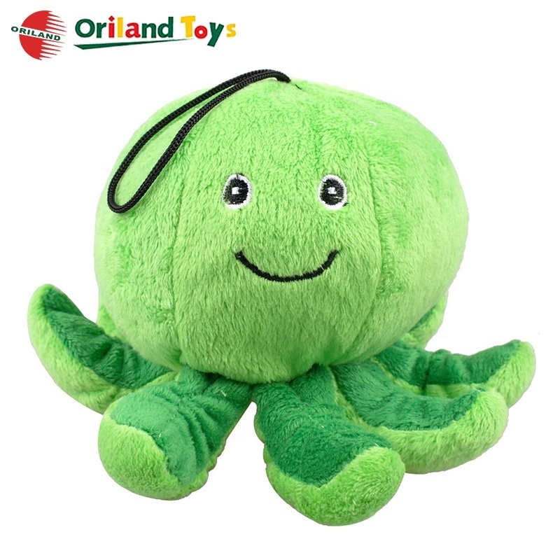 cute fat blue baby octopus soft plush stuffed toy sea animal