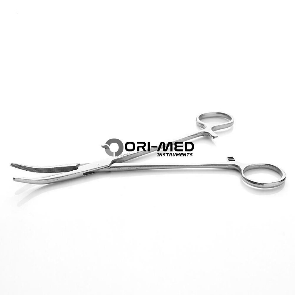 Gynecology Surgical Instrument Uterine Manipulator Medical Surgical Forceps Lock Tweezers Hemostatic Clamp