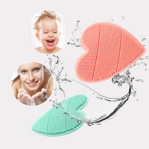 Customized Professional Silicon Scalp Massager Deep Cleaning Massage Bath Brush Soft Silicone Shampoo Hair Brush For Baby