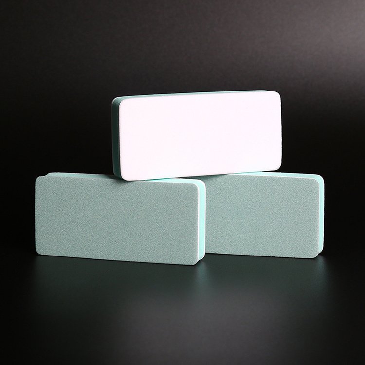 High Quality Wholesale Brand 2 Way Manicure Nail Sponge Buffer Block