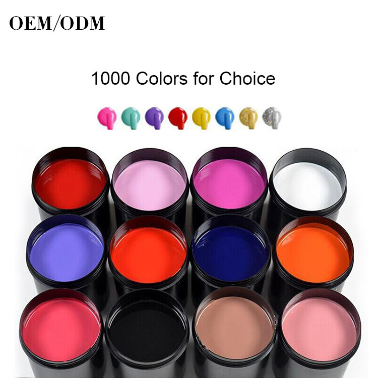 China Nail Art Factory Wholesale 1000 Colors Gel Varnish OEM Customize 1KG Bulk UV Gel Nail Polish