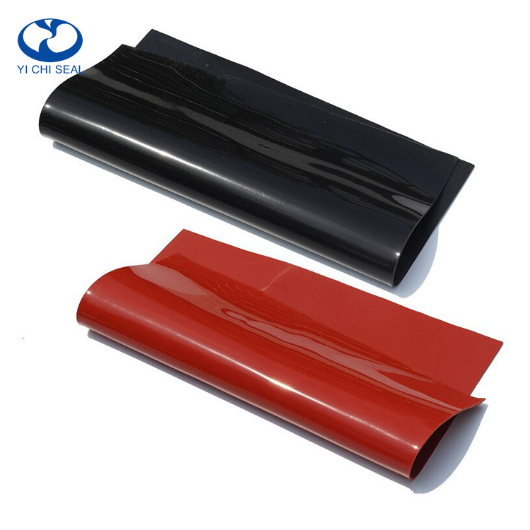 Rubber products silicone gasket seller for heat press sheet roll high temperature silicone gel rubber sheet