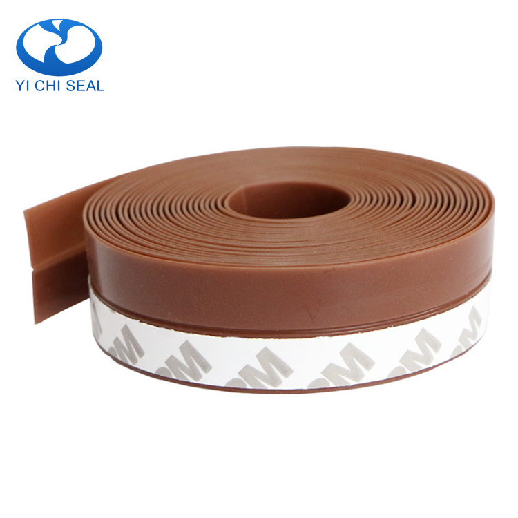 Flexible Door draft bottom seal strip stopper under door drop seal strip guard for home