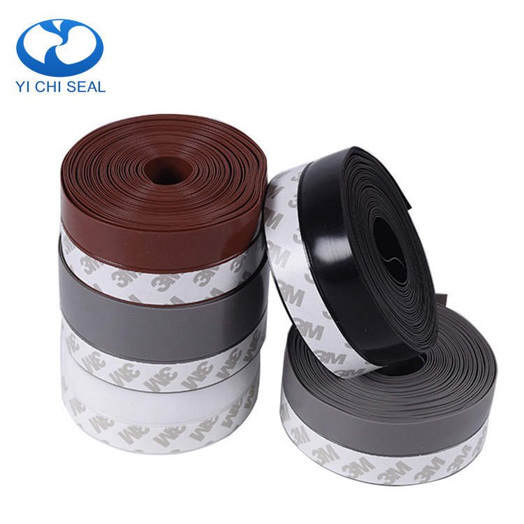 Flexible Door draft bottom seal strip stopper under door drop seal strip guard for home