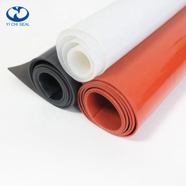 Rubber products silicone gasket seller for heat press sheet roll high temperature silicone gel rubber sheet